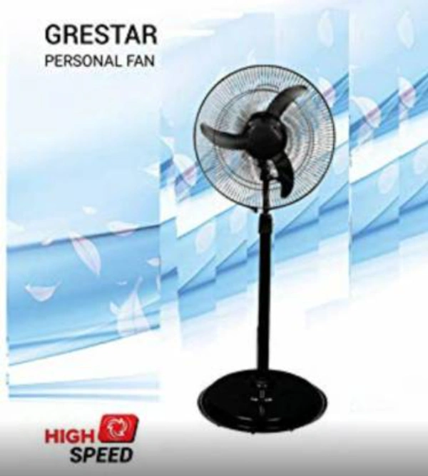 Toofan Kartick 300 mm Energy Saving 3 Blade Pedestal Fan  (Grey, Pack of 1) - 400mm, Gray, NA